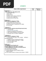 BSC Software Practical List