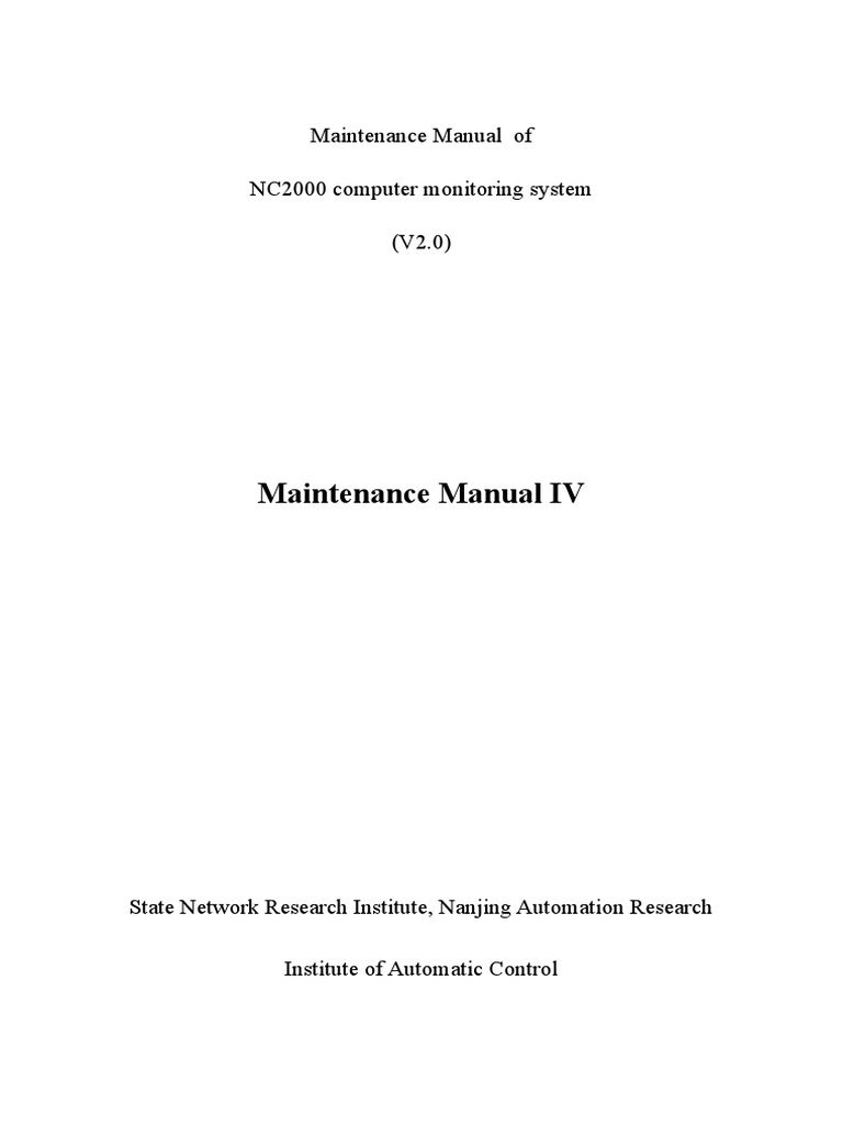 (123doc) - Nc2000-System-Operation-Manual-Vol4 | PDF | Computer Network ...