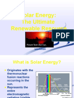 Solar Energy: The Ultimate Renewable Resource: Lakshman