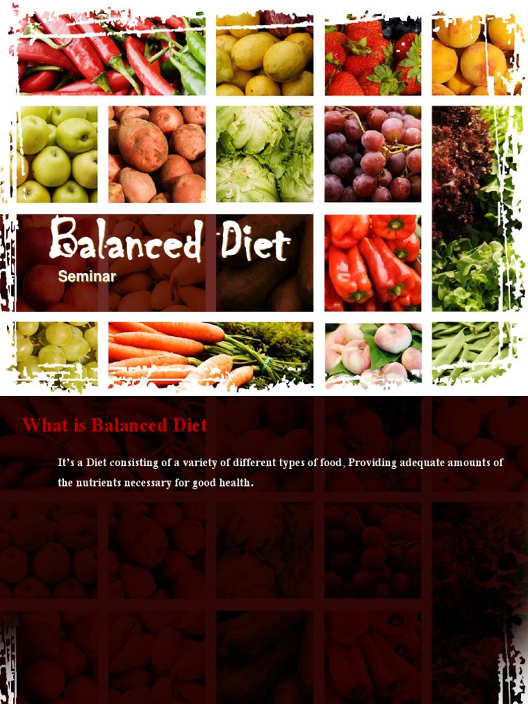 Understanding a Balanced Diet Essentials | PDF | Wellness