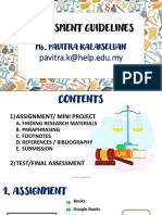 Law309 Assessment Guidelines