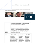 Rawls, Sandel e Nozick: críticas à teoria da justiça