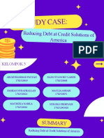 Study Case:: Reducing Debt at Credit Solutions of America