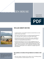 Solar Green House