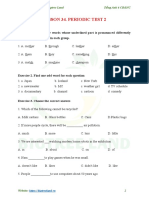 Lesson 34. Periodic Test 2