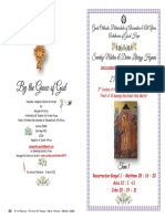 2023-23 April-2nd Pascha - Faith of ST Thomas - Matlit Hymns