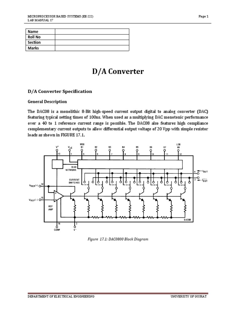 DAC and ADC PDF Digital To Analog Converter Analog To Digital