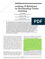Peer Coaching - A Relational Process (Parker Et Al., 2008)