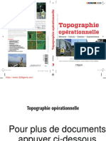 Topographie: Opérationnelle