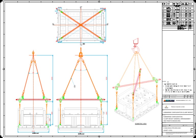 Eng Str Dwg 3001 Rev 0 Pdf