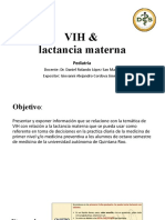 Vih & Lactancia Materna: Pediatría