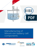 Manufacturing of Lithium-Ion Battery Cell Components: in Cooperation With