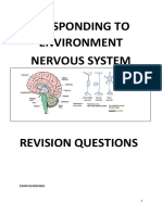 Responding To Environment - Nervous System - 2020