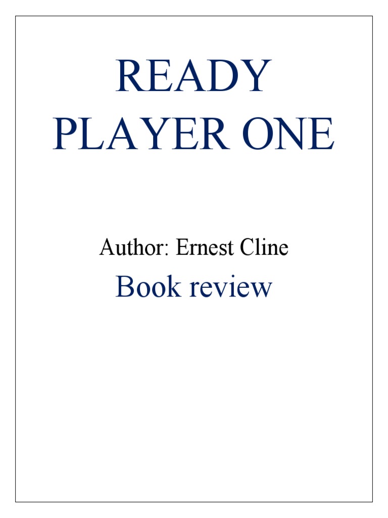 Ready Player One | PDF