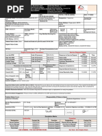 Distribution Business Unit Cummins Field Service Report Srinivasa Sales & Service Private Limited, Odisha