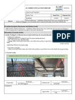 Preventive & Corrective Action Report: Project Name Issued Date Response Date Resposible Organization