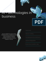 AI - Technologies in Business