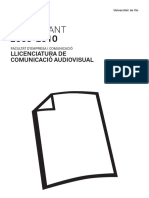 Guiest A2009-10 Guia Estudiant Llicenciatura Comunicacio Audiovisual