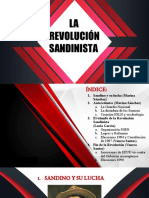 La Revolución Sandinista Presentación