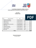 PN Vi Programul National de Sanatate A Femeii Si Copilului Afectiuni Generatoare de Malabsorbtie Si Diaree Cronica La Copil