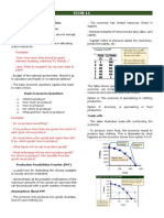 T2 The Economic Problem Summary