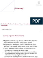 CISC 867 Deep Learning: 14. Text Classification With Recurrent Neural Networks and Word Embeddings