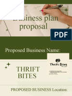 Business Plan Proposal