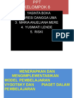 Model Pembelajaran Vygotsky dan Piaget