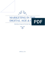 Marketing in The Digital Age & CSR
