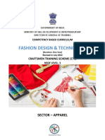 Fashion Design & Technology: Sector - Apparel