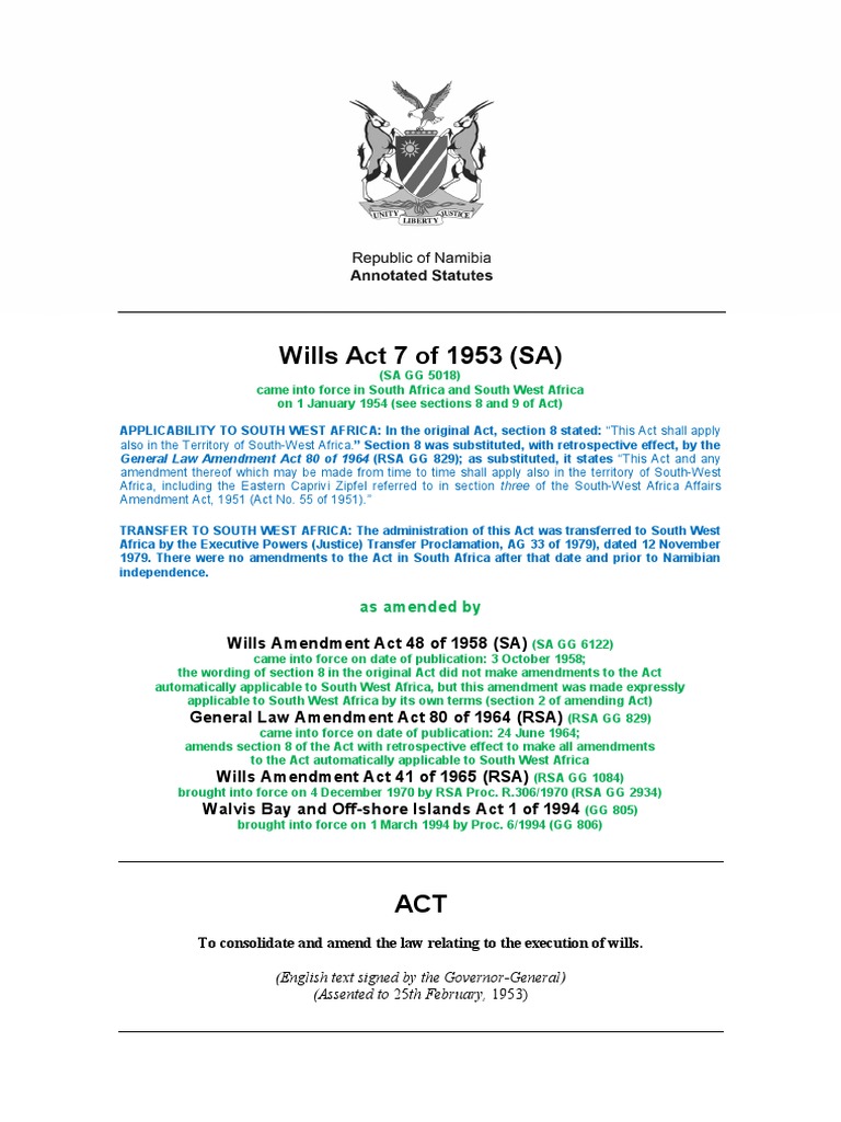 wills-act-7-of-1953-pdf-will-and-testament-notary-public
