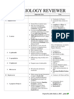 Bacteriology Reviewer: Important Notes and Tests for Common Aerobic Gram-Positive Cocci