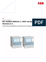 1MRK511375-UEN A en Communication Protocol Manual IEC61850 Edition 1 650 Series 2.1