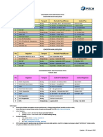 Kalender Ujian Sertifikasi dan Kursus PITCH 2023