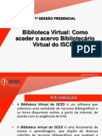 Tutorial - Biblioteca Virtual - ISCED