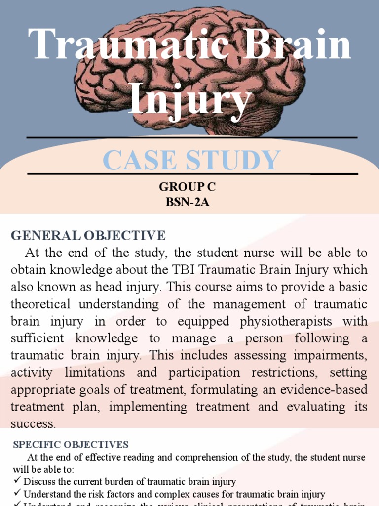 Traumatic Brain Injury Case Study Overview | PDF | Traumatic Brain ...
