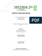 Sepsis Neonatorum Case Study