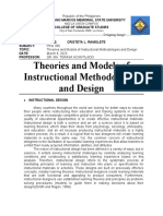 Theories and Models of Instructional Methodologies and Design