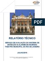 Relatório Técnico Theatro Municipal RJ 