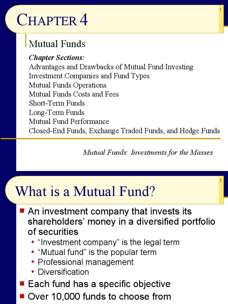 Mutual Funds | PDF | Investment Fund | Mutual Funds