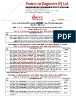 Corporate Office Fire Extinguisher Price List 2022