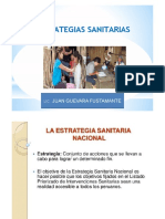 Estrategias Sanitarias: Juan Guevara Fustamante