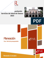 Programa de Capacitación Servicios de Salud de Oaxaca 2023