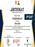 Sertifikat Pemateri