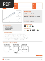 SLSTP Lensed Led: Interactive Menu Product Certification