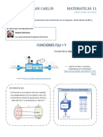 Colegio San Carlos Matematicas 11: Funciones