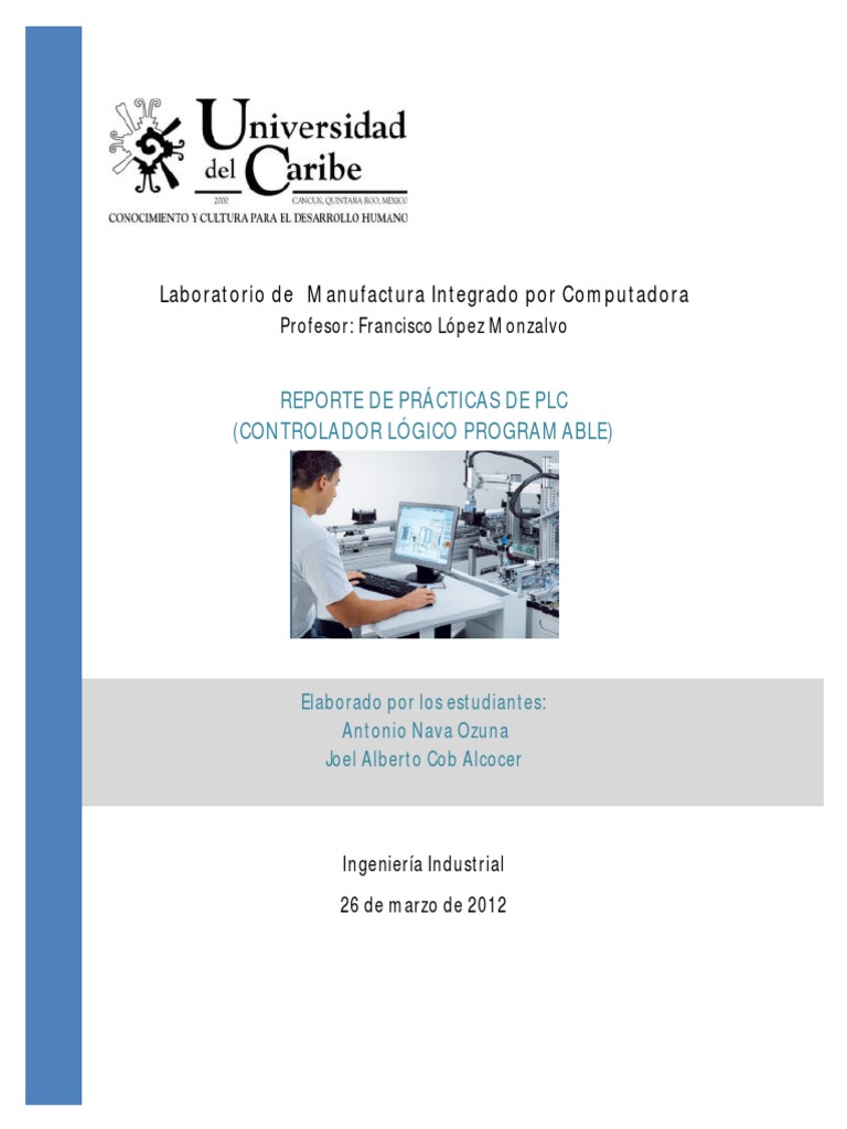 Manual De Prácticas Plc 2012 Descargar Gratis Pdf Controlador