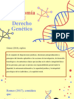 Autonomía Del: Derecho Genético