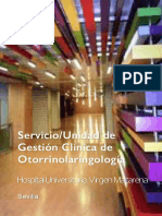 Servicio/Unidad de Gestión Clínica de Otorrinolaringología: Hospital Universitario Virgen Macarena