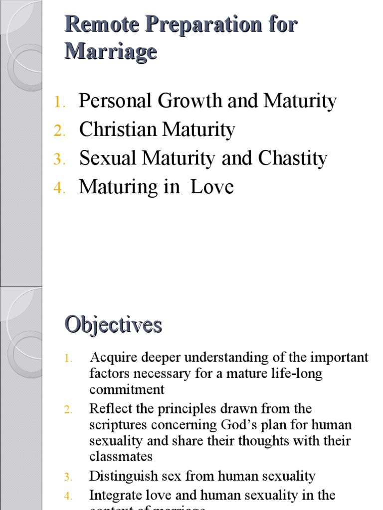 Marriage 2 | PDF | Chastity | Human Sexuality